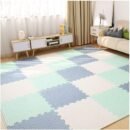 Interlocking Floors Tiles Foam Play Mat Splice Carpet Bedroom Climbing Mat Jigsaw Puzzle Sponge Pad Child Crawling Mats, 9 Sizes, 7 Colors, Customizable
