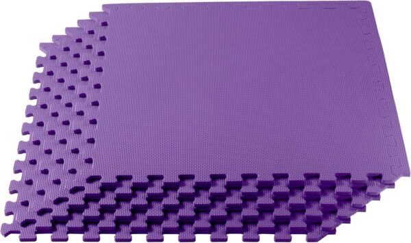 Inch Thickness Multipurpose EVA Foam Floor Tiles – Interlocking Floor Mat for Indoor Gym, Playroom, and Home Use